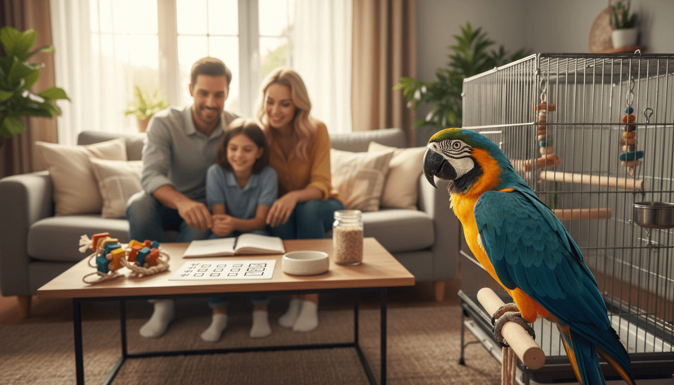 Papagoi lemmikloomaks – kas oled valmis?